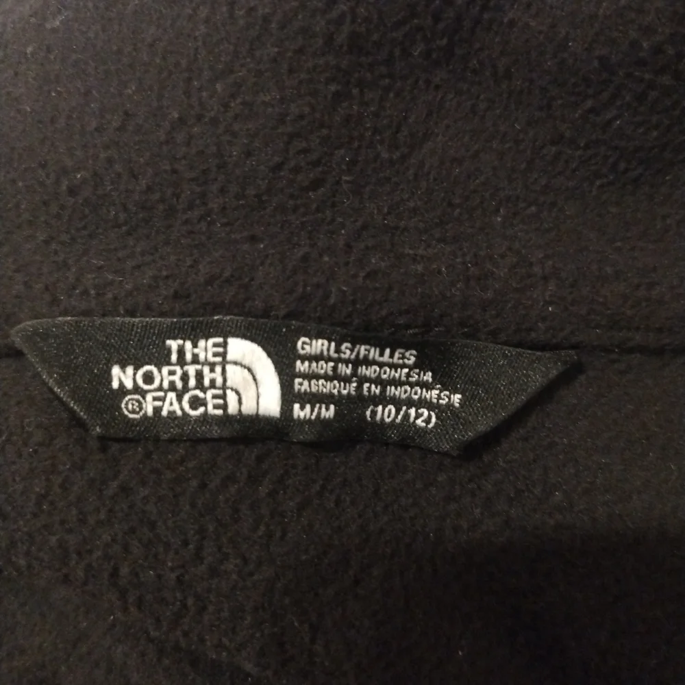 The North Face Girls Mt View Triclimate Black Fleece Polar Top Jacket 10/12 M